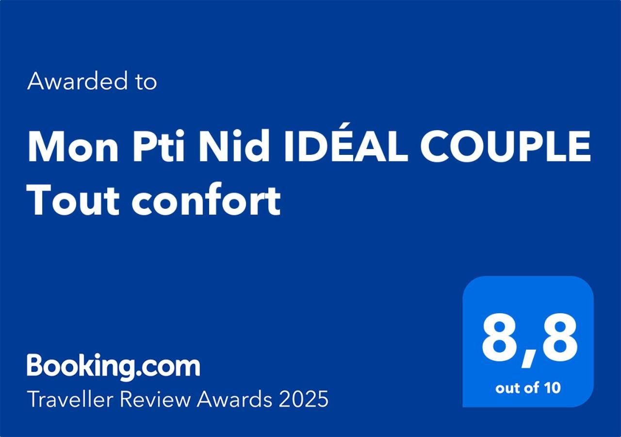 Mon Pti Nid Ideal Couple Tout Confort Sainte-Anne Bagian luar foto